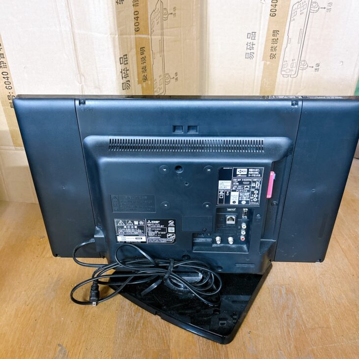 千葉県君津市にて三菱電機 REAL LCD-24LB7 を出張買取 使用感ありでも