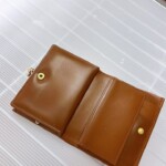 ノバチェック がま口二つ折り財布