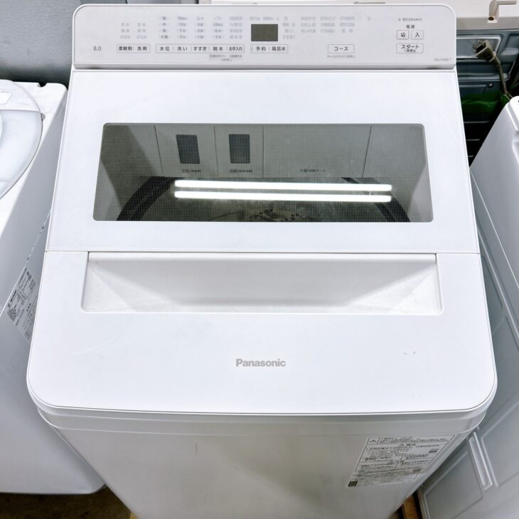 宮崎県児湯郡都農町へパナソニック NA-FA8K1 洗濯機買取 きれいな状態