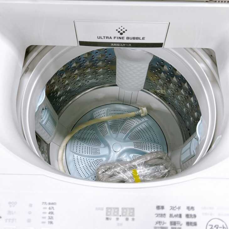 【店頭取引のみ】東芝 全自動洗濯機 AW-10SD8(W) 10kg 東京都江東区へ出張買取 東芝 全自動洗濯機 AW-10SD8 2019年製 10kg