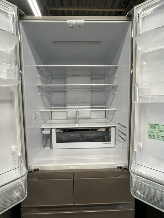 【群馬県 東部】 8,000円！直接引き取り歓迎！ ノンフロン冷凍冷蔵庫 佐賀県唐津市 日立 ノンフロン冷凍冷蔵庫 R-HW48R(XN) 2022年製を出張