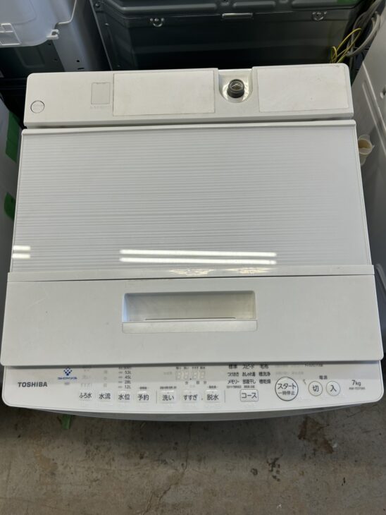 埼玉県草加市で出張買取 東芝 AW-7D7 全自動洗濯機 出張買取 2018年製