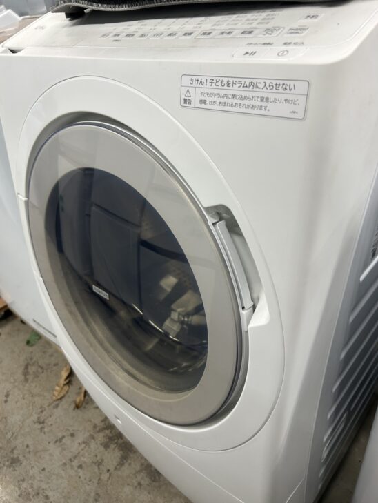 埼玉県白岡市へ日立 BD-SV120JL ドラム式洗濯乾燥機 2024年製の美品を