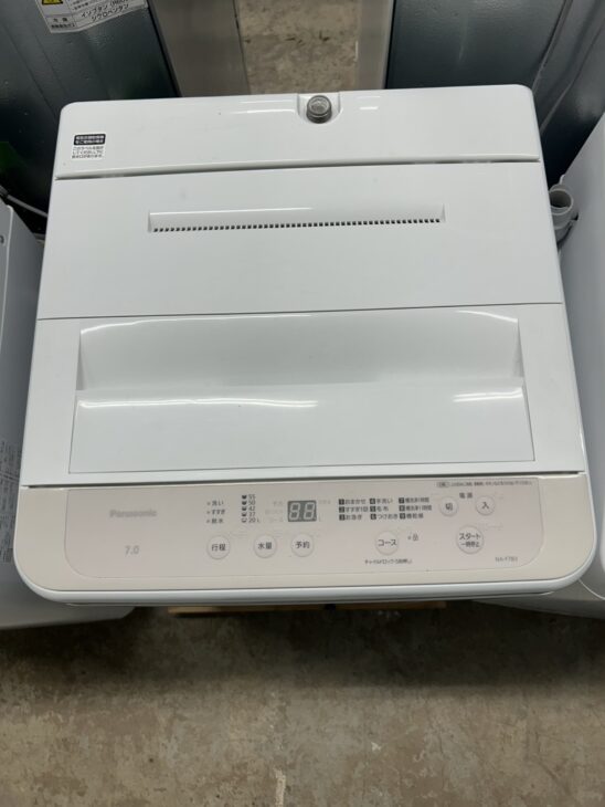 パナソニック 洗濯機 NA-F7B3 2025年製 7.0㎏ 動確済 美品 Panasonic/パナソニック 洗濯機 NA-F7B3 2025年製 7キロ 美品 高年式
