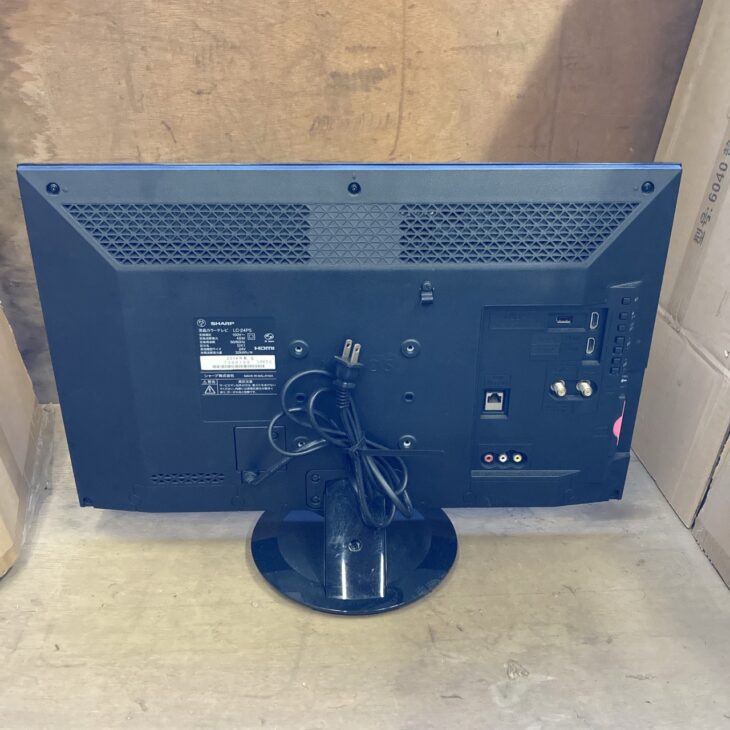 新潟県燕市でSHARP AQUOS LC-24P5（2018年製）を出張買取｜細かな使用