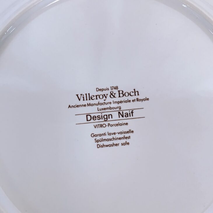 京都府福知山市にてVilleroy & Boch Design Naif プレートを出張買取