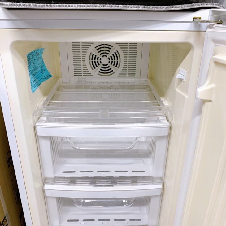 新潟県村上市でハイアール冷凍庫JF-NUF132Gを出張買取｜年式2018年