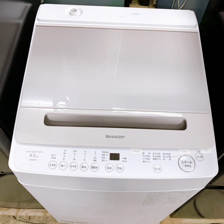 京都府京田辺市でSHARP 洗濯機 ES-GV8J-N（2024年製）を出張買取