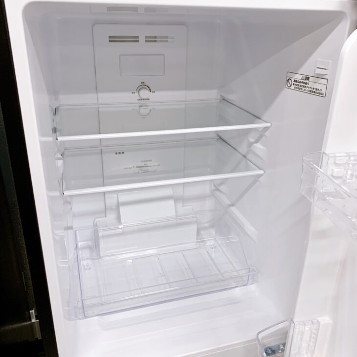 岡山県総社市でニトリ 冷蔵庫 NTR-140BK（2024年製）を出張買取｜外観