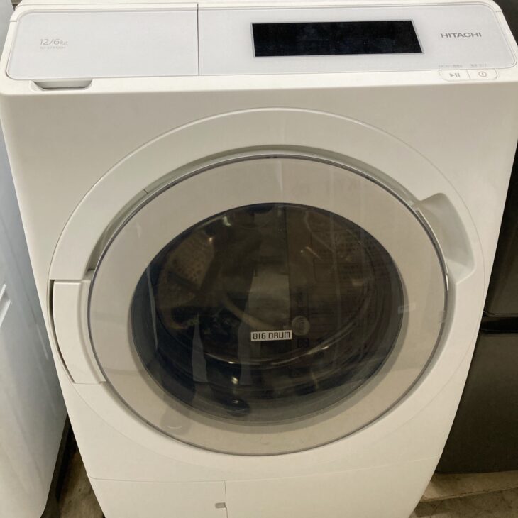 長崎県松浦市 日立 電気洗濯乾燥機 BD-STX120HL やや使用感ありのため