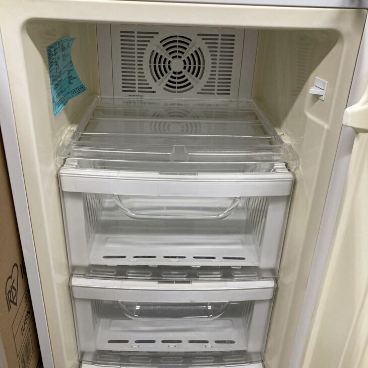 千葉県千葉市へハイアール JF-NUF132G 冷凍庫買取 2018年製 使用感