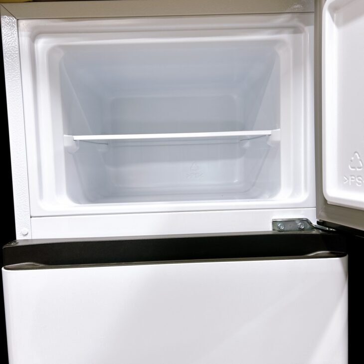 宮崎県都城市で冷蔵庫買取 Hisense HR-B12E4W 2024年製 庫内きれいで