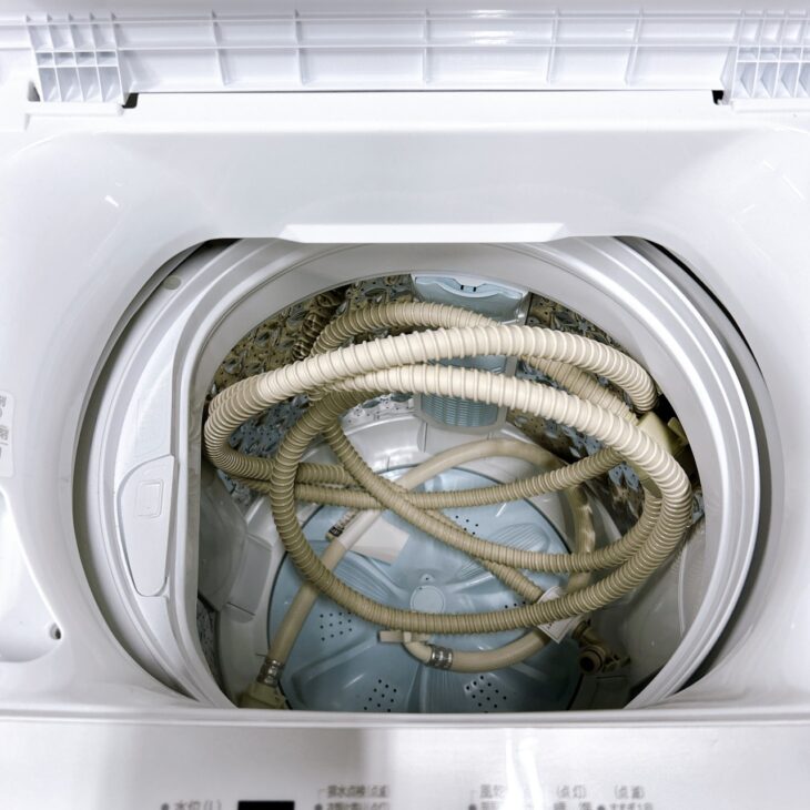 佐賀県武雄市でTOSHIBA 全自動洗濯機 7kgを出張買取 2024年製・庫内