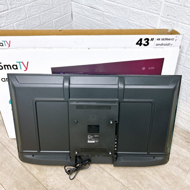 3m3057yh 液晶TV 43 SmaTY チューナーレス SMT-43-4K ニトリ、Android搭載の43型チューナレススマートテレビ。約3.5万円