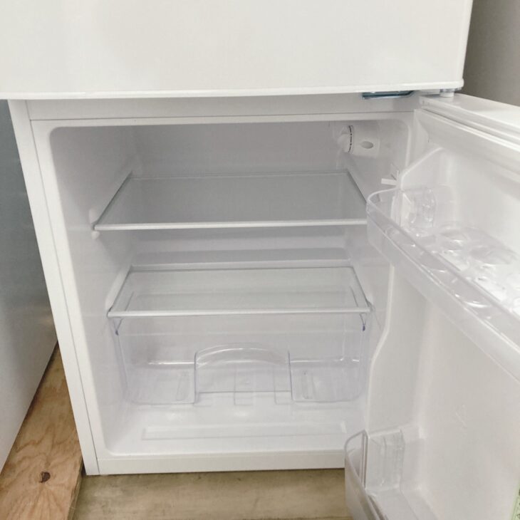 長崎県壱岐市へ出張買取 ELSONIC ノンフロン冷凍冷蔵庫 ECH-R85 2024年