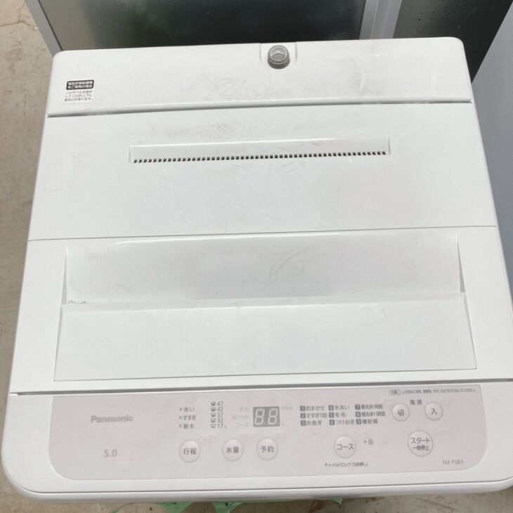 長崎県島原市でPanasonic 全自動洗濯機 NA-F5B3 5.0kgを出張買取 ほぼ