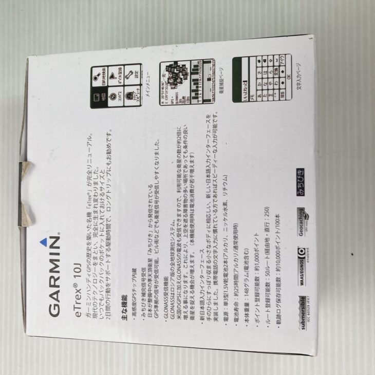 東京都多摩市にてGARMIN eTrex 10J ハンディGPS 箱・説明書付き 使用感