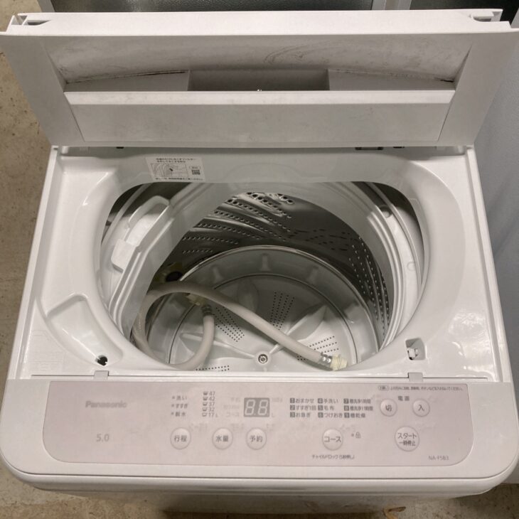 安心の1年保証付！！【Panasonic 全自動洗濯機】売ります！取りに来れる方限定！ 2月は家電買取20％UPキャンペーン！全自動洗濯機 Panasonic 2024年製を