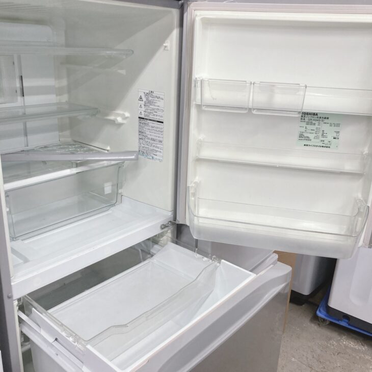 福岡県筑紫野市へ出張買取 東芝 ノンフロン冷凍冷蔵庫 GR-H34S 2015年