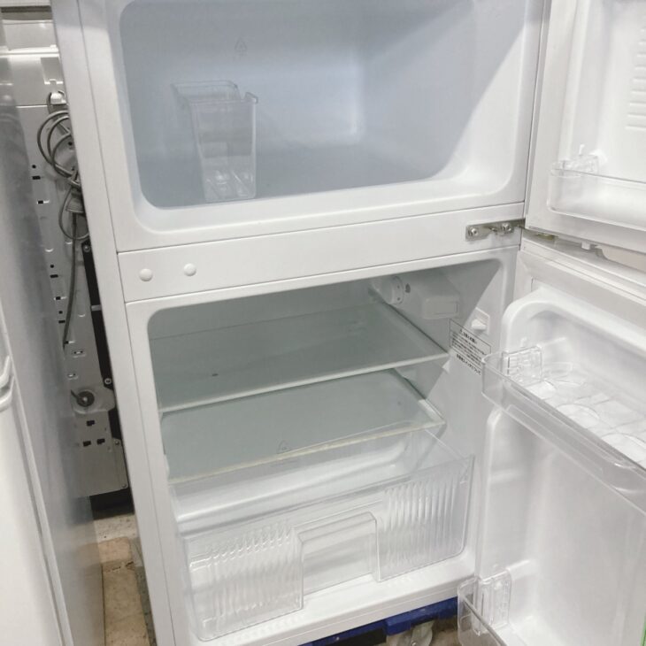 福岡県筑後市でComfee ノンフロン冷凍冷蔵庫 RCT90WH/E 2024年製を出張