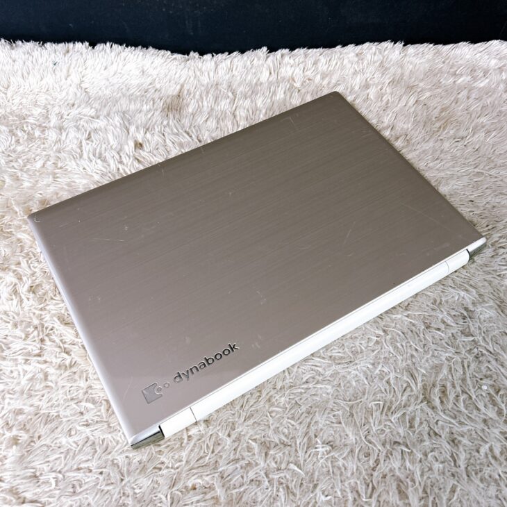 その他ノートPC本体 TOSHIBA dynabook t65/DG T65/H 仕様 2018冬モデル サテンゴールド 15.6型 フルHD液晶 PT65HGP