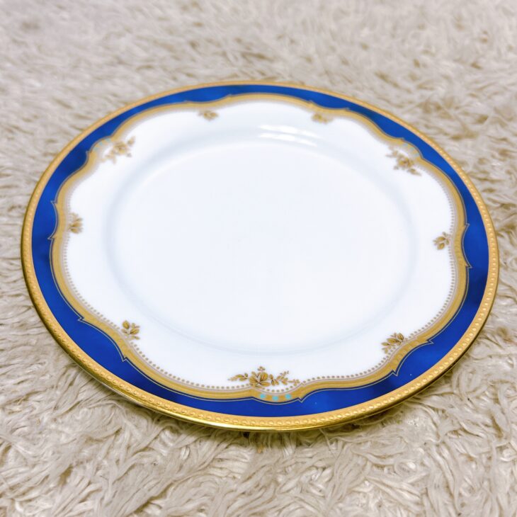 埼玉県志木市にてNoritake ACCLAIM プレートを出張買取 金彩装飾が