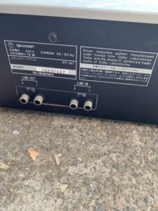 ステレオカセットデッキ RT-W7