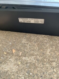 レコードプレーヤー PL-X707