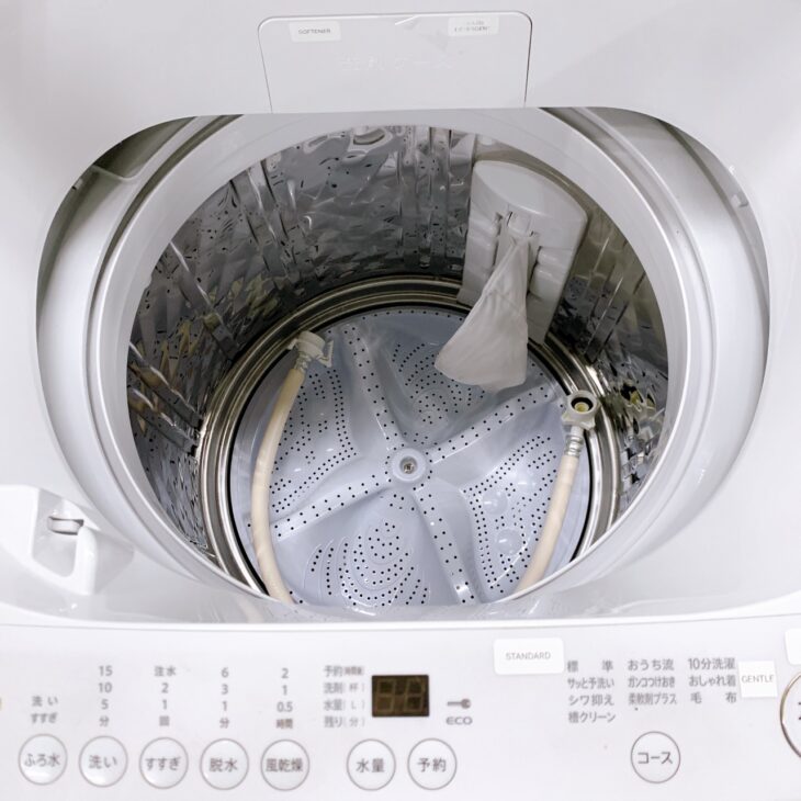 奈良県天理市にてシャープ 全自動電気洗濯機 ES-GV8J-N 8.0kgを出張