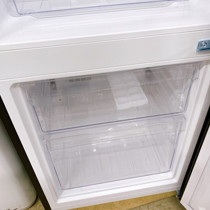 福岡県福岡市にてニトリ 2ドア冷凍冷蔵庫 NTR-140BK 2024年製を出張