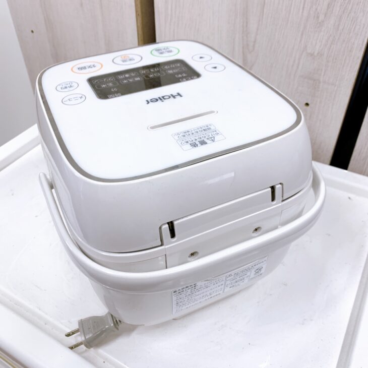 Haier / マイコンジャー炊飯器/ JJ-M32E2　 ハイアール JJ-M32E2-W マイコン炊飯ジャー(3合炊き) e angle select