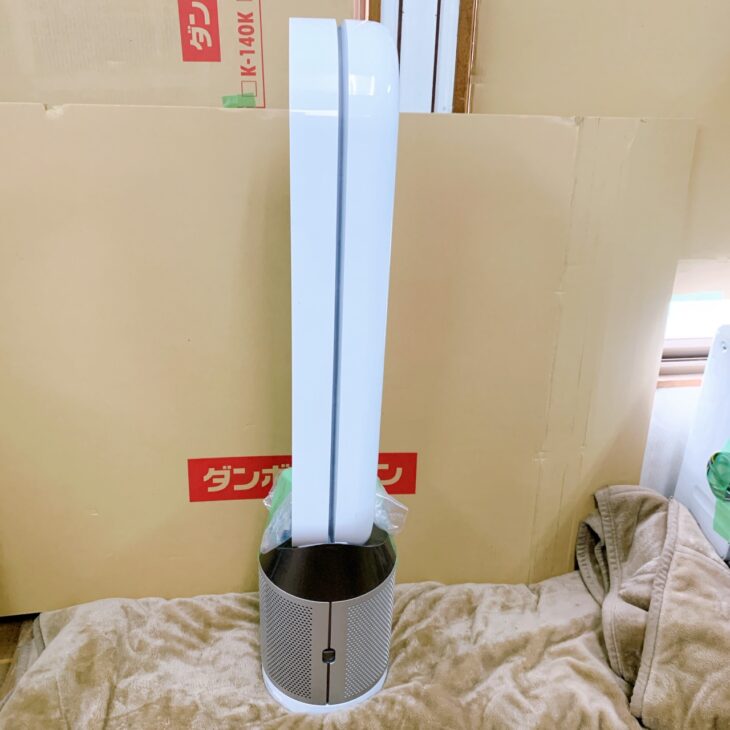 東京都江戸川区でDyson タワーファン 空気清浄機能付きモデルを出張