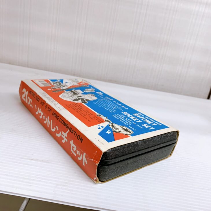 栃木県小山市にて AST 21pc ソケットレンチセット 3/8＆1/4 保管品を