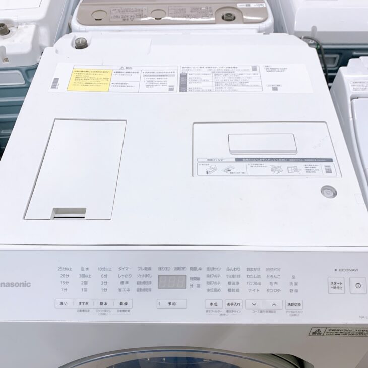 福岡県柳川市でPanasonic ドラム式電気洗濯乾燥機 NA-LX113AL-Wを出張