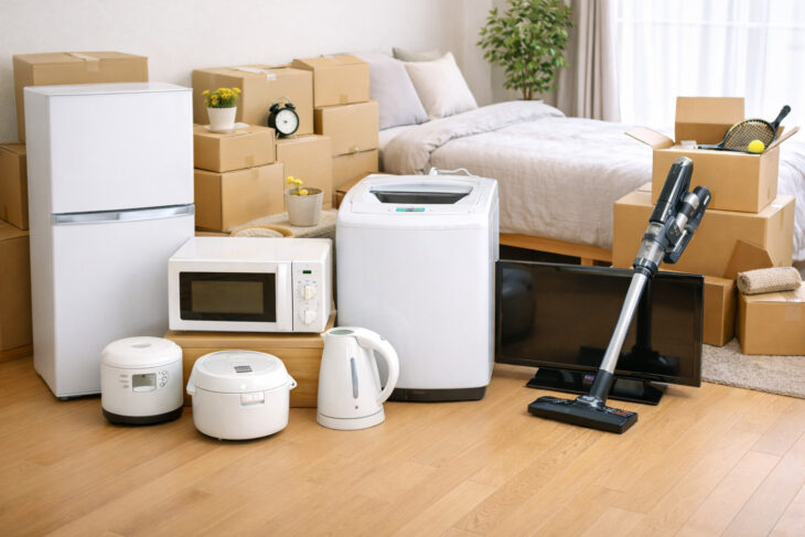 中古家電がおススメ‼新生活に必要な家電まとめ