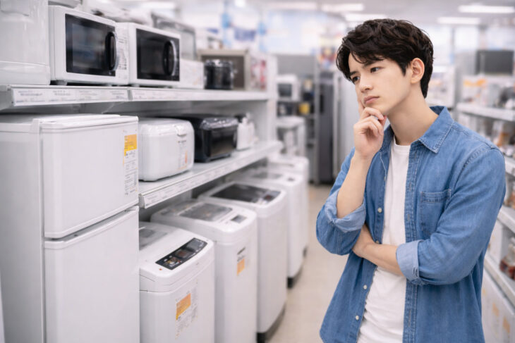一人暮らしの家電はいくらかかる？初期費用の目安と節約術