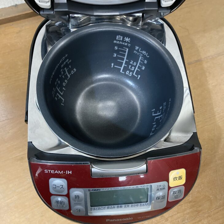 静岡県沼津市 パナソニック SR-SY106J スチームIHジャー炊飯器 2018年