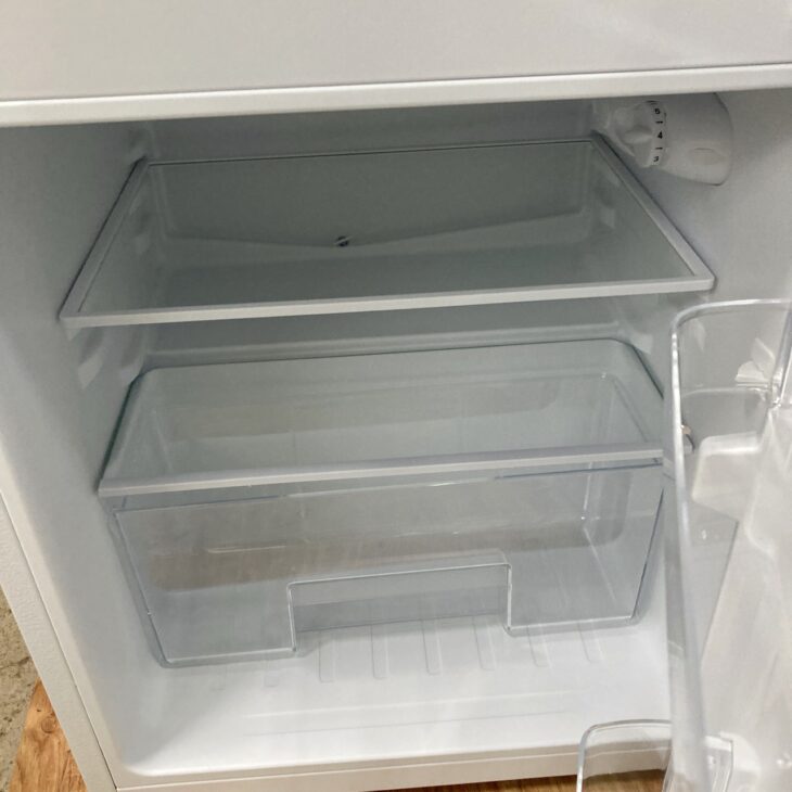 大阪府池田市にてノンフロン冷凍冷蔵庫 PRC-B092D-W 2025年製 無傷美品