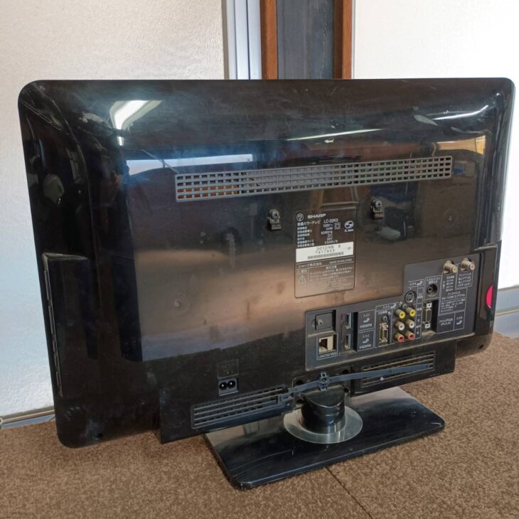 東京都小平市でSHARP AQUOS 液晶テレビ LC-22K3を出張買取 2010年製