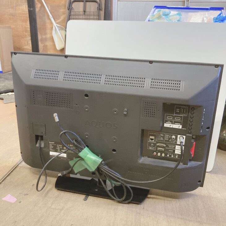 福島県平田村にてSHARP AQUOS 液晶テレビ LC-32H30 2015年製 使用感