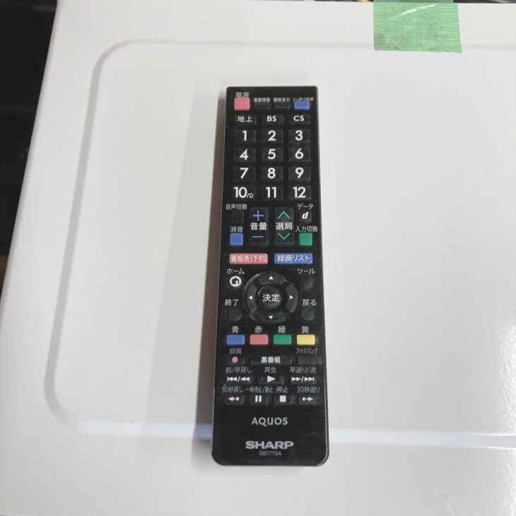 福島県平田村にてSHARP AQUOS 液晶テレビ LC-32H30 2015年製 使用感