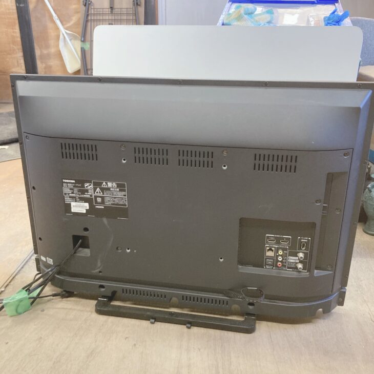 福島県本宮市で東芝 液晶テレビ 32S20を出張買取 画面・動作良好のため