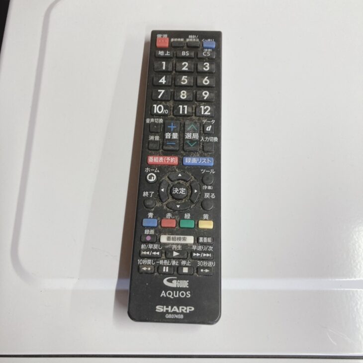 福島県北塩原村 出張買取 SHARP AQUOS 2T-C32AE1 2019年製 リモコン