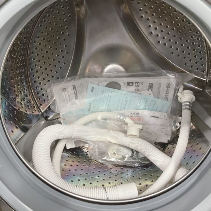 神奈川県川崎市川崎区へ出張買取 SHARP ドラム式洗濯乾燥機 ES-S7H-WL