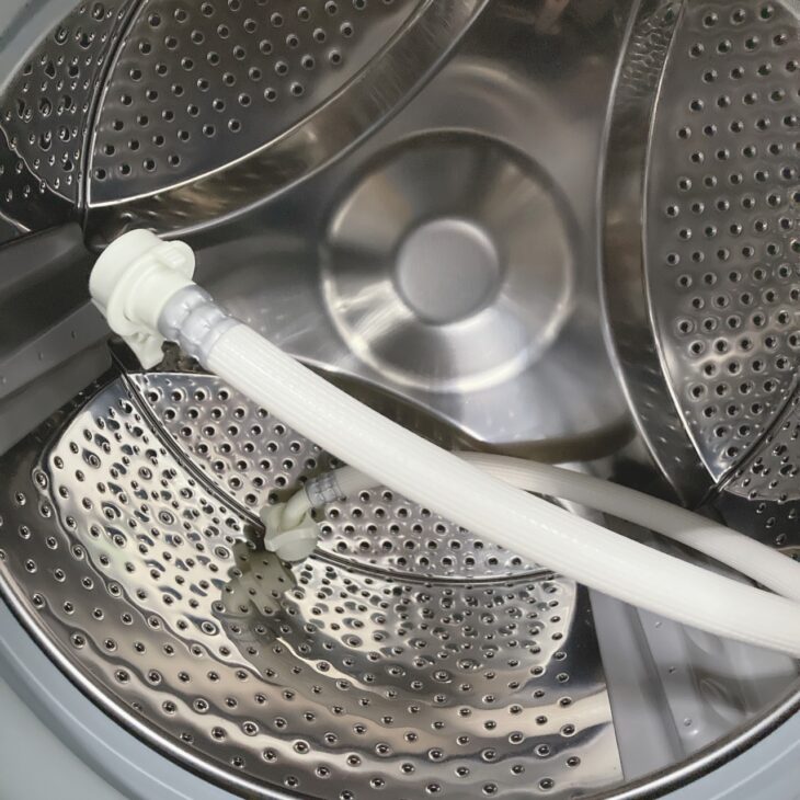 川崎市川崎区でSHARP ドラム式洗濯乾燥機 ES-S7J-WL 2024年製 使用感が