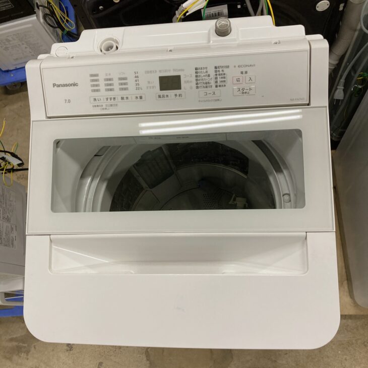神奈川県川崎市多摩区へ出張買取 Panasonic 全自動電気洗濯機 NA-FA7H1