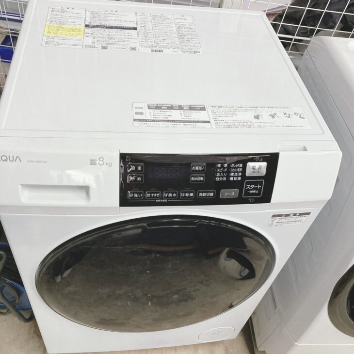 東京都港区表参道でAQUA ドラム式洗濯乾燥機 AQW-D8R-Lを出張買取 2024