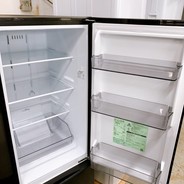 福井県池田町へTOSHIBA冷凍冷蔵庫GR-U17BS買取 2022年製で庫内の清潔さ