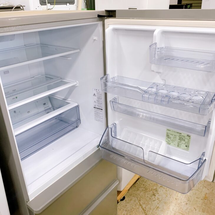 福島県金山町へ出張買取 AQUA ノンフロン冷凍冷蔵庫 AQR-27K(S) 使用感