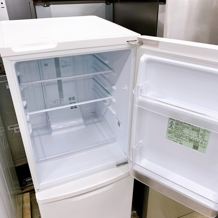 福島県国見町へ出張買取 Panasonic ノンフロン冷凍冷蔵庫 NR-B14HW-W